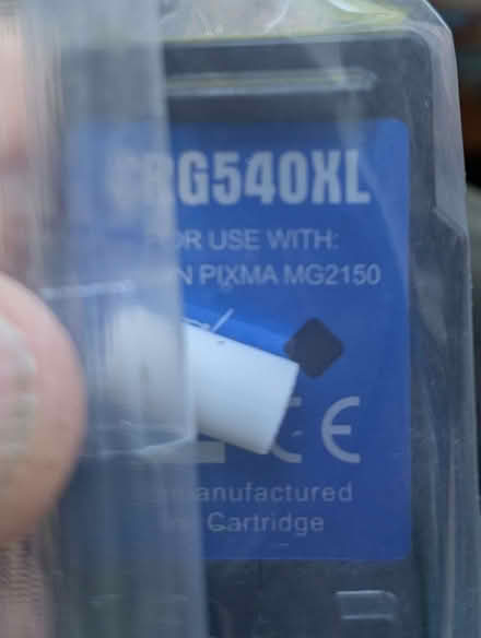 Photo of free Black printer cartridge for canon pixma (Halton LA2) #1