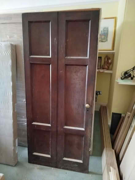 Photo of free 3 solid wooden doors (Axminster town) #1