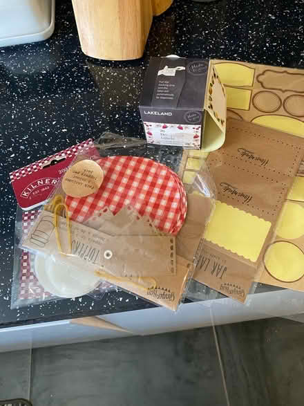 Photo of free Labels, covers and seals for jam (Findern CP DE23) #1