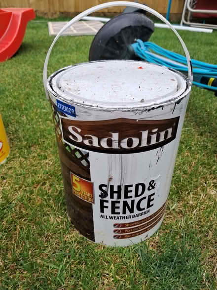 Photo of free Shed and fence paint (Oldfield Park) #1