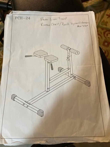 Photo of free Roman (reverse sit-up) Chair (Peterborough off Union St.) #2