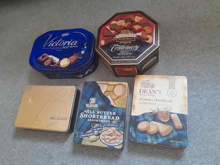 Photo of free Biscuit tins (AB10) #1