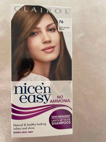 Photo of free Clairol temp hair colour lt brown (IG10 high beech) #1