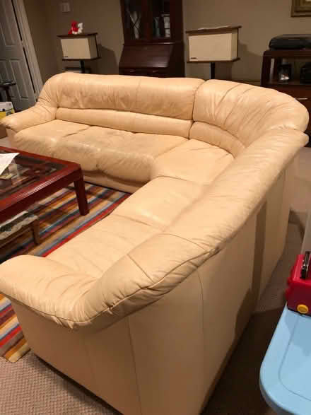 Photo of free Sectional sofa (Bethesda- River Rd & Wilson Ln) #2