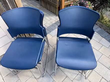 Photo of free 6 stackable chairs (South Seattle - Rainier Beach) #1