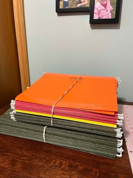 Photo of free Hanging File folders (Hamburg and Winans Lake Road) #1