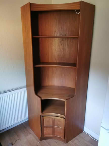 Photo of free Mid Century Teak Corner unit (Shrewsbury) #1