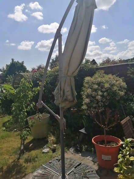 Photo of free Old parasol stand (North West Ipswich) #1