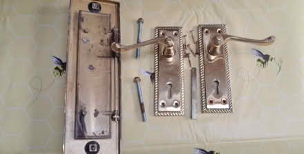Photo of free Brass letter plate and front door handle (Penzance TR18) #1