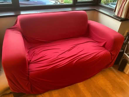 Photo of free 2 seater sofa (Burghfield RG7) #2
