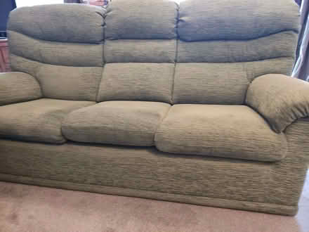 Photo of free Sofa and armchair (Greenstead CO4) #2