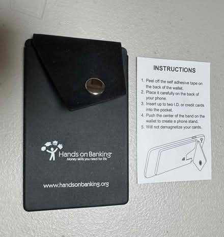 Photo of free Phone wallet/stand attachment (North Springfield) #1