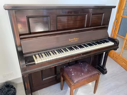 Photo of free Piano and dining table and chairs (Woodfield Glen, Jordanstown) #2
