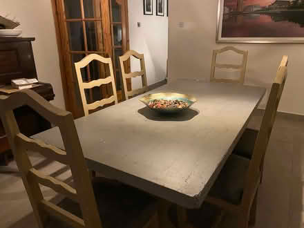 Photo of free Piano and dining table and chairs (Woodfield Glen, Jordanstown) #3