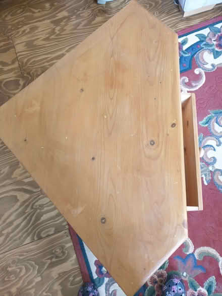 Photo of free Pine Corner TV Stand with Drawer (Clint Green NR20) #3