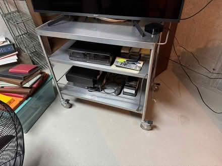 Photo of free Metal kitchen table (North Cambridge) #1