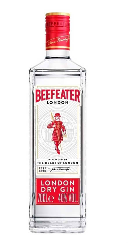 Photo of Empty Beefeater gin bottle (Bearsted) #1