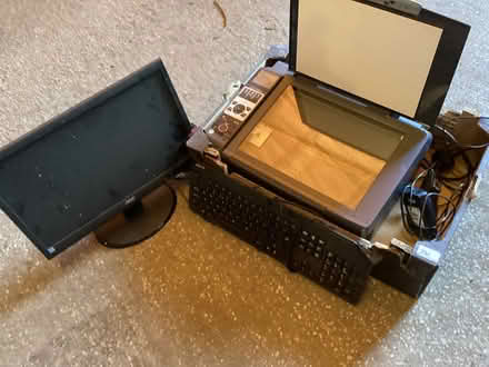 Photo of free Epson Printer, keyboard,screen plus misc. cables, mouse etc. (Long Marton CA16) #2