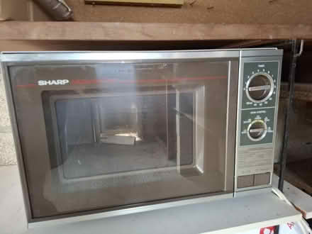 Photo of free Vintage but working microwave (Oldfield Park, Bath) #1