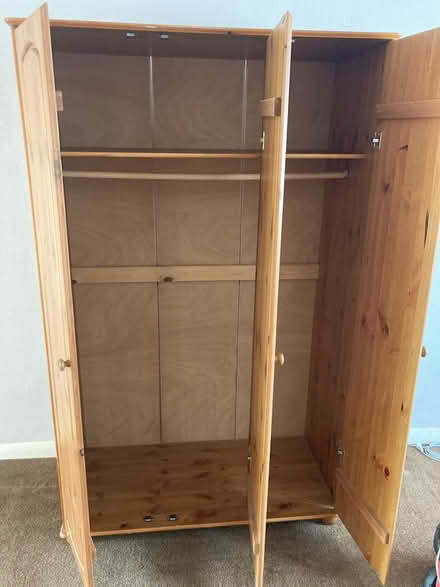 Photo of free Wooden wardrobe (BS13 7PT) #2