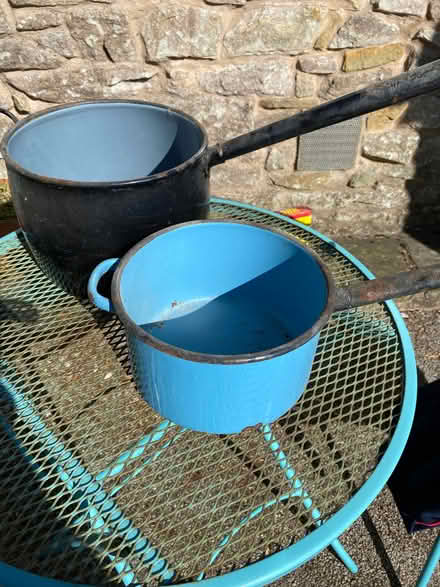 Photo of free Two saucepans (Buxton Central SK17) #1