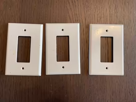 Photo of free Light Switch & Outlet Plates (Van Ness/Forest Hills (DC)) #1
