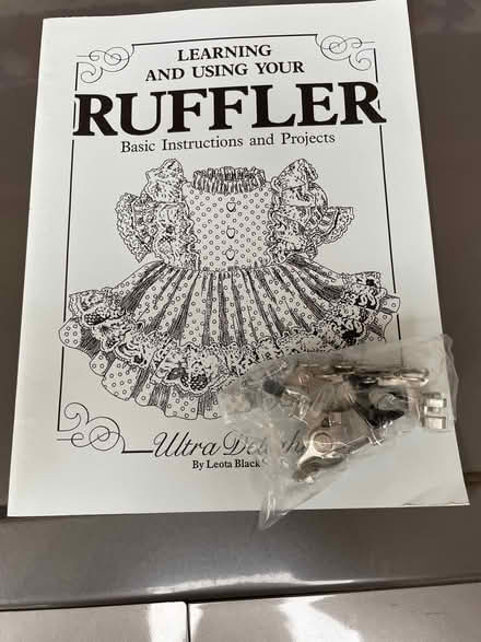 Photo of free Ruffler foot & instruction book (North of Cass and 75th) #1