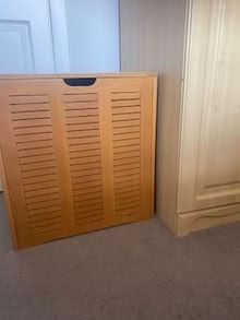 Photo of free Laundry Basket and Bathroom Cabinet (Ainsdale) #2