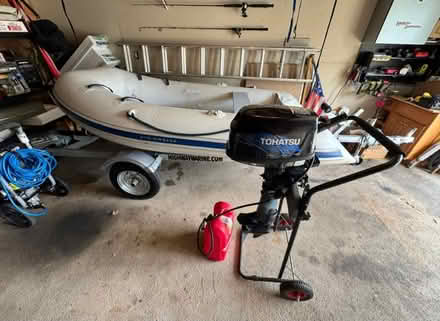 Photo of free Boat with trailer (Houston) #2