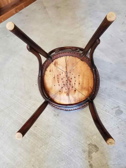 Photo of free Hand crafted vintage chair (Central SR, Near Whole Foods) #3