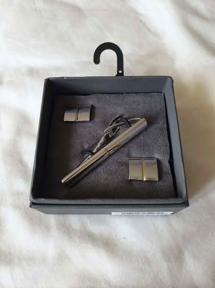 Photo of free Next tie pin & cufflinks set (Radford Semele CV31) #1