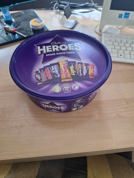 Photo of free 1 x Plastic sweet tub (Bedhampton PO9) #1