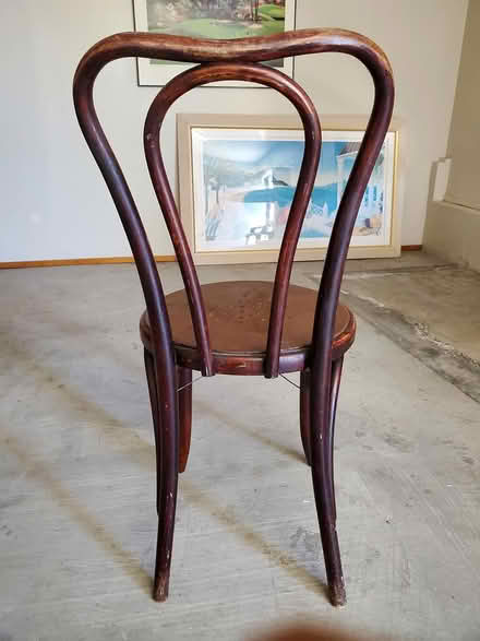 Photo of free Hand crafted vintage chair (Central SR, Near Whole Foods) #1