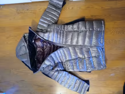 Photo of free pink-gold XL woman's winter coat (Mountain View near downtown) #1