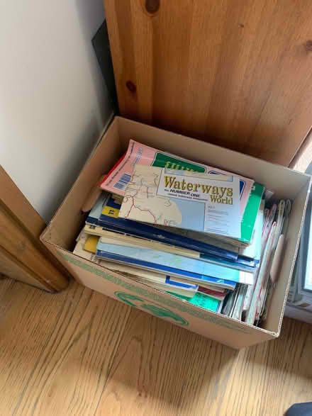 Photo of free Old maps and canal books (Sutton Pools OX14) #2