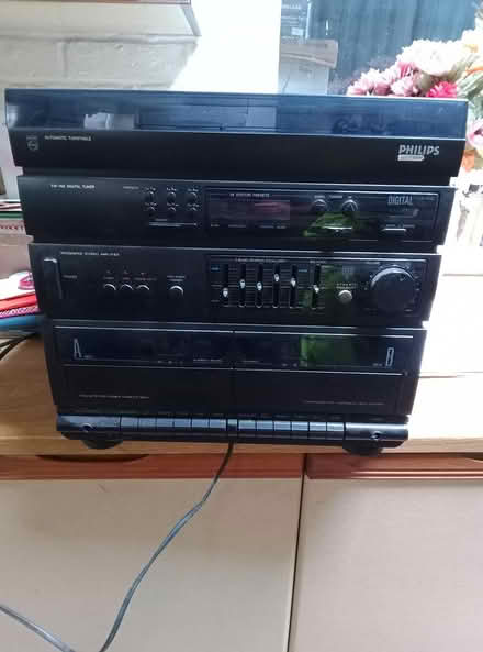 Photo of free Philips radio tape and turntable (Broadbridge Heath) #1