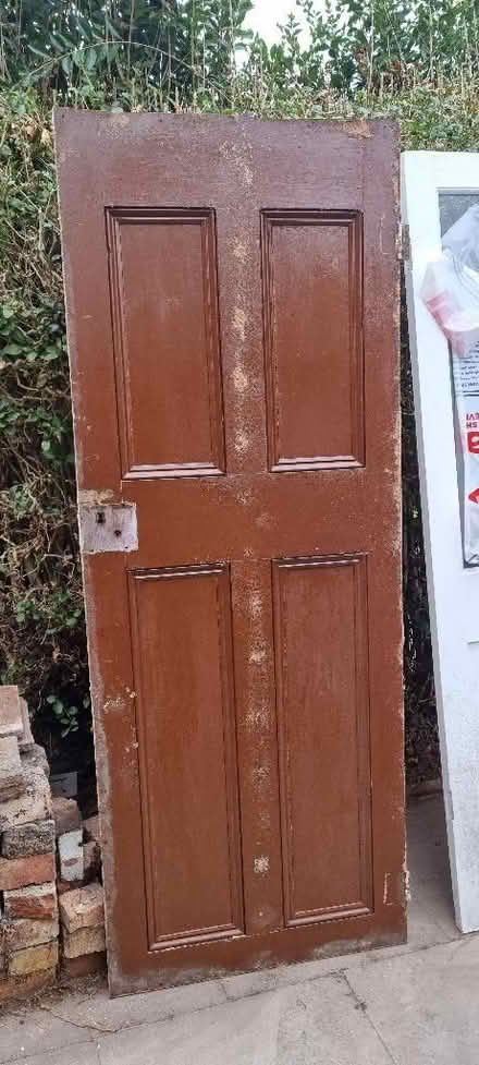 Photo of free Vintage original quarter panel interior door pine (Great Northern Road DE1) #1