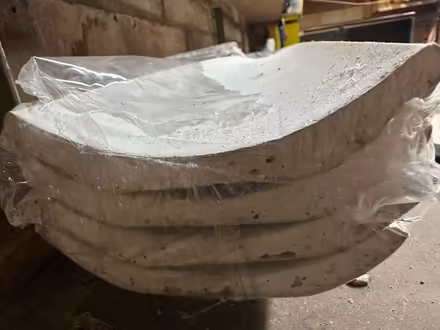 Photo of free 4 off 127mm paper covered plaster coving (Dacorum HP1) #3