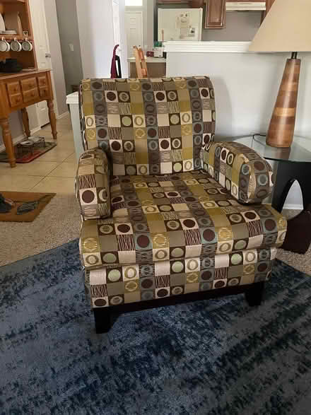 Photo of free Sofa chair and Foot stool (El Dorado & Lake Forest area) #2