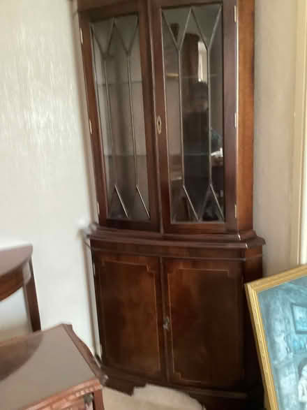 Photo of free Corner cupboard (Long Marton CA16) #1