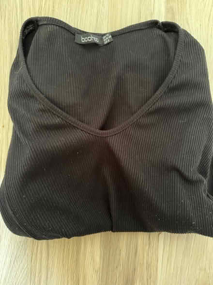 Photo of free black top long sleeve size 12 (GL3) #1