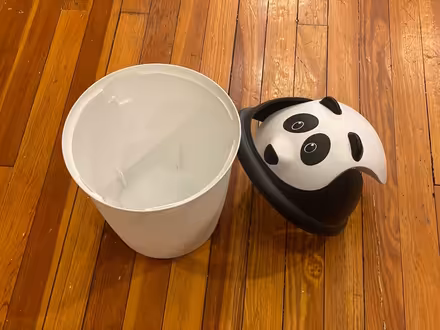 Photo of free Cute panda trashcan (Dupont Circle) #2