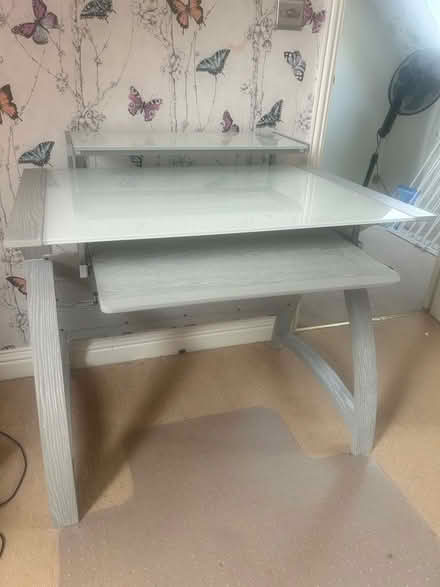 Photo of free Office desk, fold away desk and office chair (Shenley Brook End MK5) #1