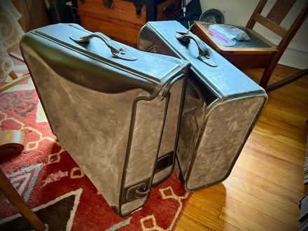 Photo of free Vintage monogrammed luggage (South Evanston) #2