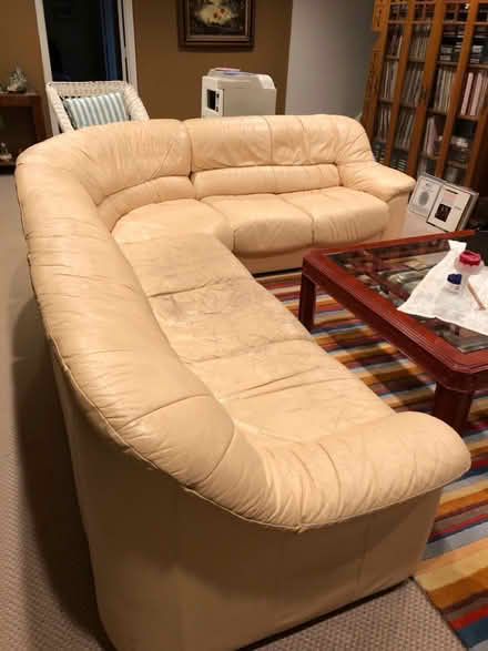 Photo of free Sectional sofa (Bethesda- River Rd & Wilson Ln) #1