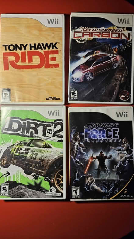 Photo of free Wii games - star wars & speed (clarkson lorne park area) #1
