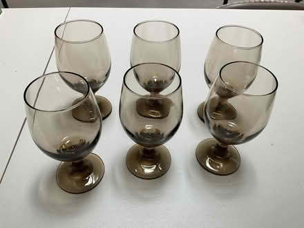 Photo of free 6 Ombre Wine Glasses (North Springfield) #1