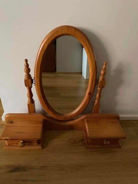 Photo of free Pine dressing table mirror (Bundoora) #1