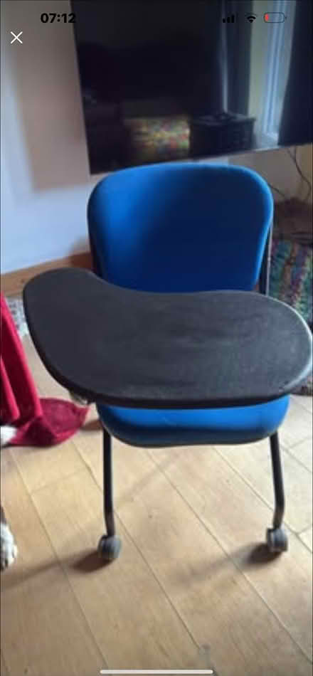 Photo of free Sturdy framed wheeled chair (DE7 6FE) #1