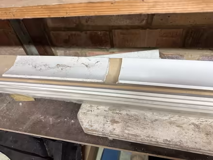 Photo of free 4 off 127mm paper covered plaster coving (Dacorum HP1) #2